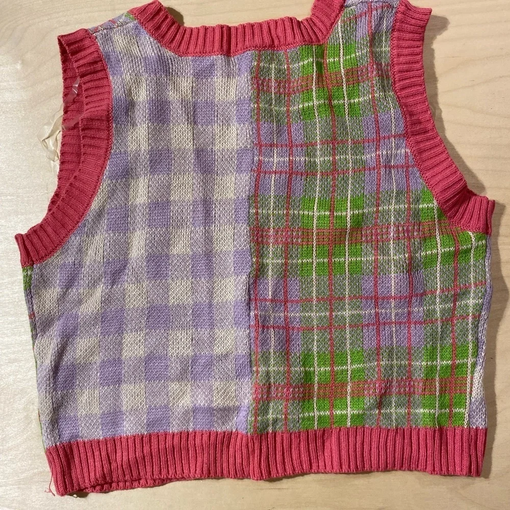 Rue 21 Sleeveless Sweater Vest Large (CM) - Picture 14 of 14